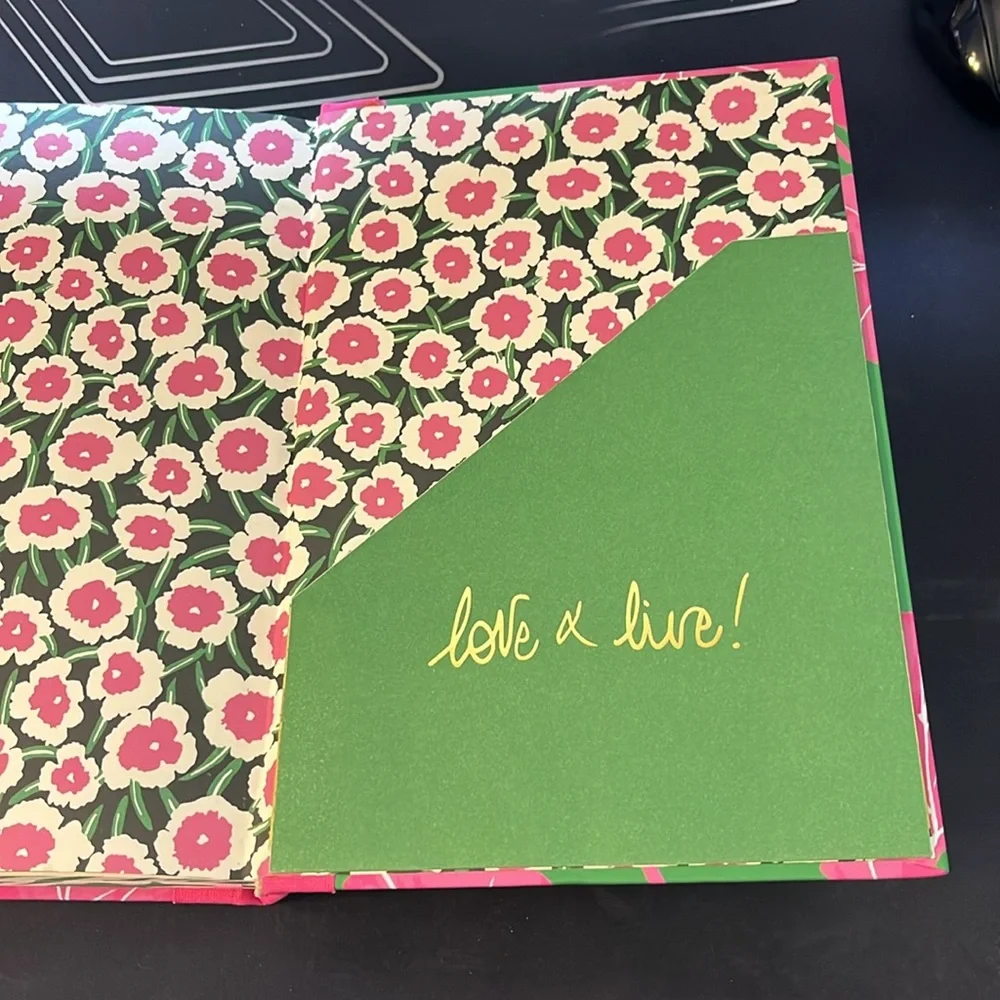 NWT Geranium Leaf Pink/Green Lined Journal - DVF for Target